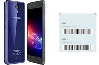 Cómo ver el código IMEI en Panasonic P91