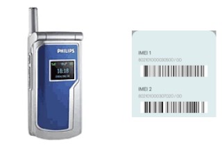 Cómo ver el código IMEI en Philips 659