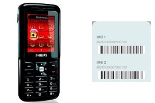 Cómo ver el código IMEI en Philips 292