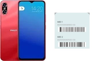 Cómo ver el código IMEI en Philips PH1