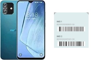 Cómo ver el código IMEI en Philips PH2
