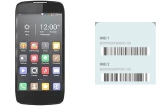 Cómo ver el código IMEI en Linq X70