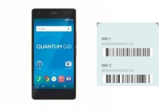 Cómo ver el código IMEI en Quantum Go