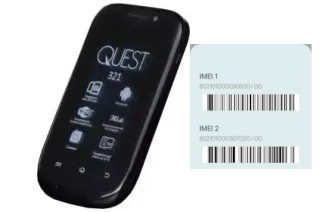 Cómo ver el código IMEI en QUEST 321