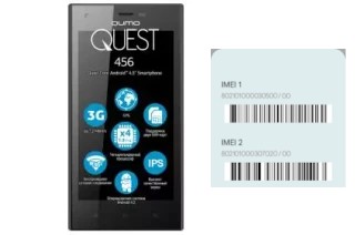 Cómo ver el código IMEI en Quest 456