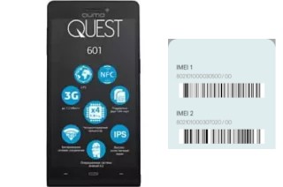 Cómo ver el código IMEI en Quest 601