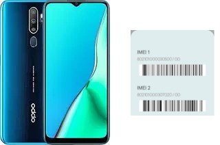 Cómo ver el código IMEI en Oppo A9 (2020)