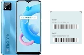 Cómo ver el código IMEI en Realme C20