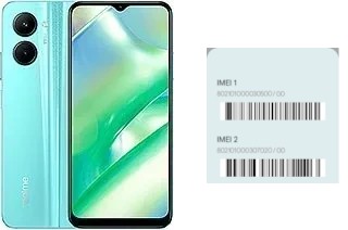 Cómo ver el código IMEI en Realme C33