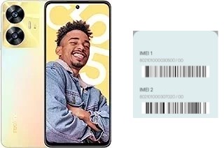 Cómo ver el código IMEI en Realme C55