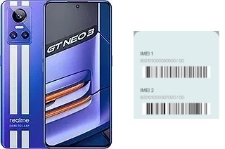 Cómo ver el código IMEI en GT Neo 3 150W