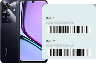 Cómo ver el código IMEI en Note 60