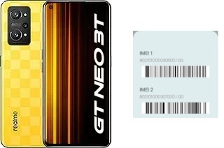 Cómo ver el código IMEI en GT Neo 3T