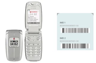 Cómo ver el código IMEI en Sagem VS3