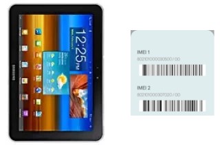 Cómo ver el código IMEI en Galaxy Tab 8.9 4G P7320T