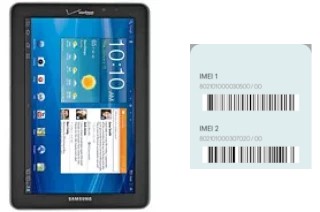 Cómo ver el código IMEI en Galaxy Tab 7.7 LTE I815