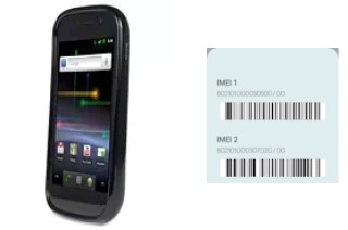 Cómo ver el código IMEI en Google Nexus S 4G