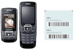 Cómo ver el código IMEI en D900