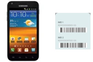 Cómo ver el código IMEI en Galaxy S II Epic 4G Touch