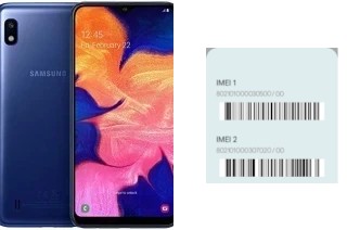 Cómo ver el código IMEI en Galaxy A10