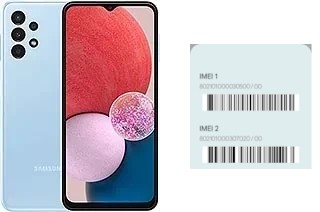 Cómo ver el código IMEI en Galaxy A13 (SM-A137)