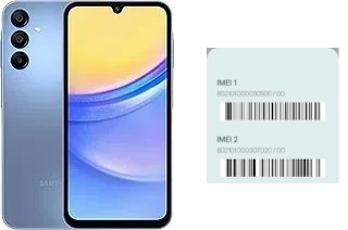 Cómo ver el código IMEI en Galaxy A15 5G