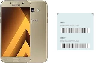 Cómo ver el código IMEI en Galaxy A5 (2017)