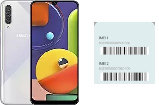 Cómo ver el código IMEI en Galaxy A50s