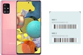 Cómo ver el código IMEI en Galaxy A51 5G