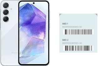 Cómo ver el código IMEI en Galaxy A55