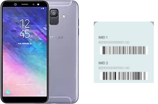 Cómo ver el código IMEI en Galaxy A6 (2018)