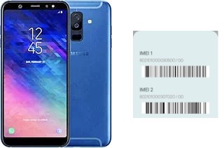 Cómo ver el código IMEI en Galaxy A6+ (2018)