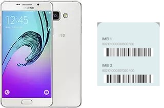 Cómo ver el código IMEI en Galaxy A7 (2016) Duos