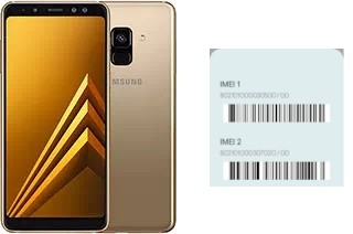 Cómo ver el código IMEI en Galaxy A8 (2018)