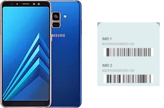 Cómo ver el código IMEI en Galaxy A8+ (2018)