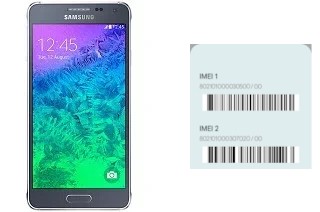 Cómo ver el código IMEI en Galaxy Alpha