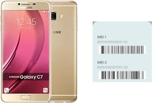 Cómo ver el código IMEI en Galaxy C7