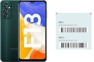 Cómo ver el código IMEI en Galaxy F13