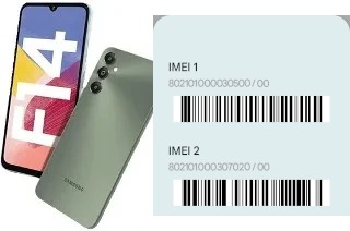 Cómo ver el código IMEI en Galaxy F14 4G