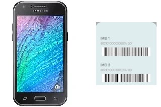 Cómo ver el código IMEI en Galaxy J1