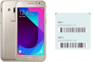 Cómo ver el código IMEI en Galaxy J2 (2017)