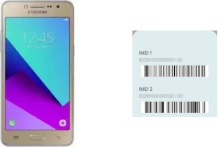 Cómo ver el código IMEI en Galaxy J2 Ace