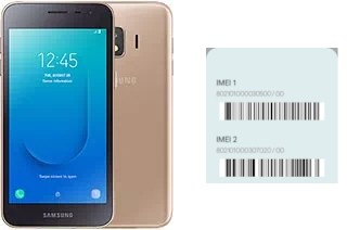 Cómo ver el código IMEI en Galaxy J2 Core