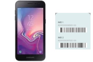 Cómo ver el código IMEI en Galaxy J2 Pure