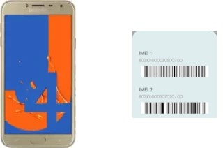 Cómo ver el código IMEI en Galaxy J4 (2018)