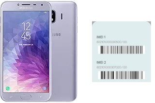 Cómo ver el código IMEI en Galaxy J4