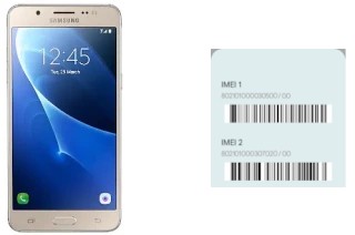 Cómo ver el código IMEI en Galaxy J5 Metal