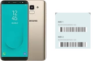 Cómo ver el código IMEI en Galaxy J6