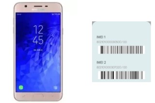 Cómo ver el código IMEI en Galaxy J7 Refine (2018)