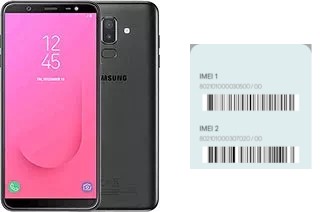 Cómo ver el código IMEI en Galaxy J8